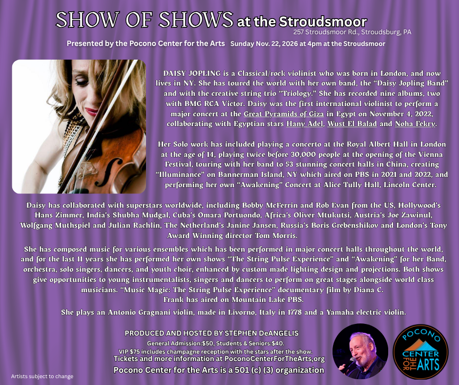 Show of Shows at the Stroudsmoor